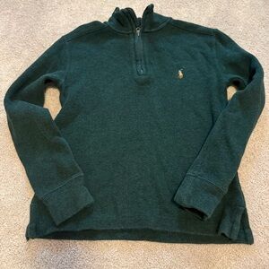 Polo by Ralph Lauren green  Quarter-Zip Pullover